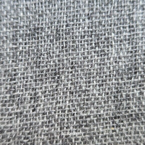 NWOT Cashmere Scarf Woven Heather Grey - Picture 5 of 10